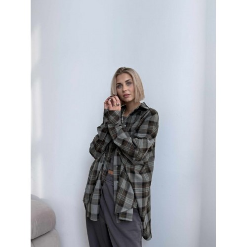 Koszula Vintage dark grey